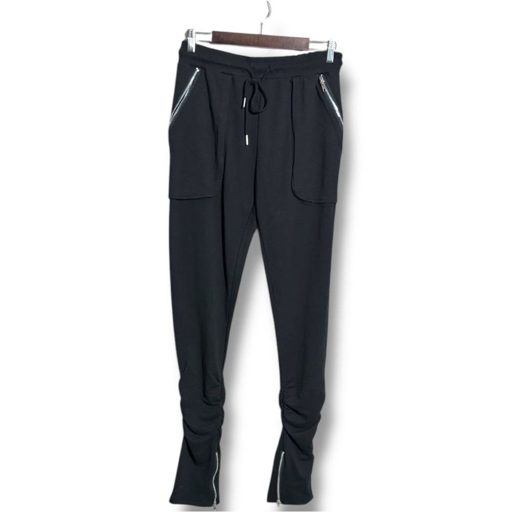 Like an Angel Black Track Pants - Picture 2 of 13